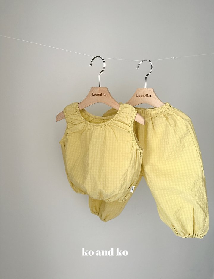 Ko And Ko - Korean Baby Fashion - #babywear - Bubble Banding Top - 5