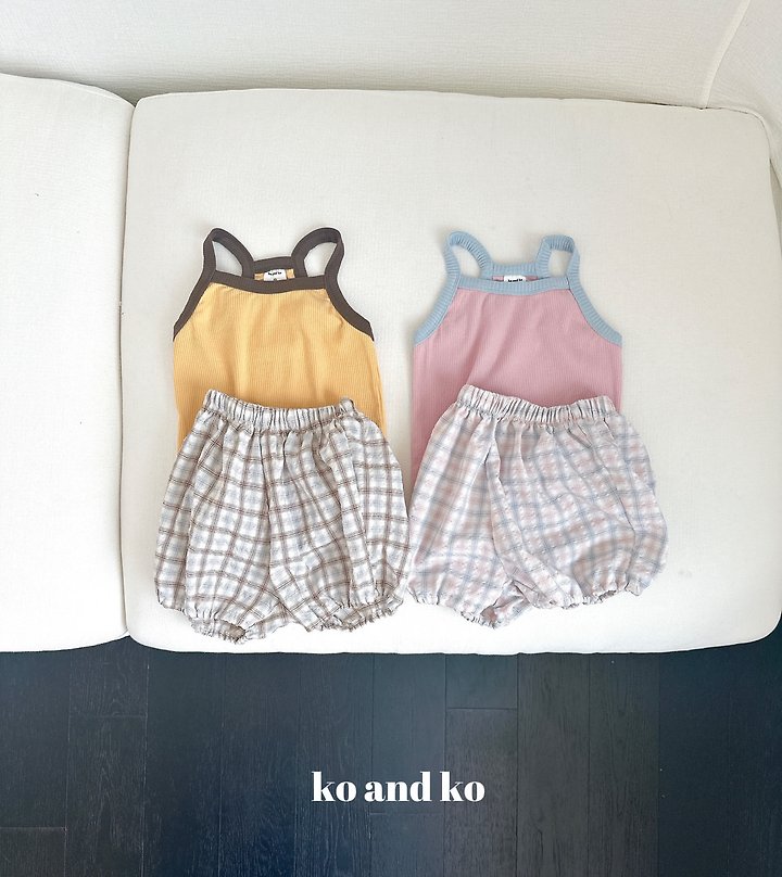 Ko And Ko - Korean Baby Fashion - #onlinebabyboutique - Cocoa Short Bloomers - 11