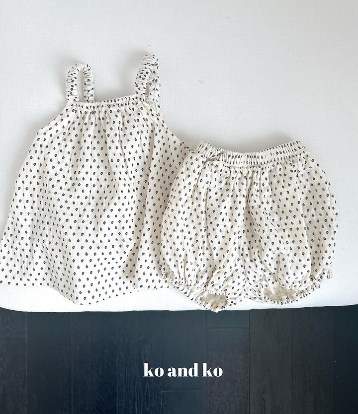 Ko And Ko - Korean Baby Fashion - #onlinebabyboutique - Dot Short Bloomers - 8