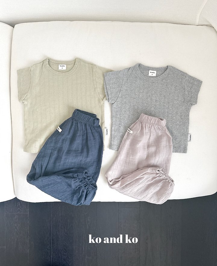 Ko And Ko - Korean Baby Fashion - #babywear - Eyelet Tee - 4
