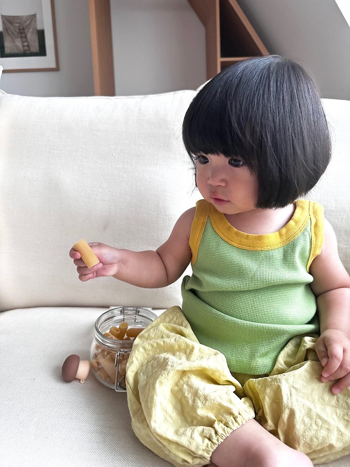Ko And Ko - Korean Baby Fashion - #onlinebabyboutique - Color Pop Sleeveless Top - 11