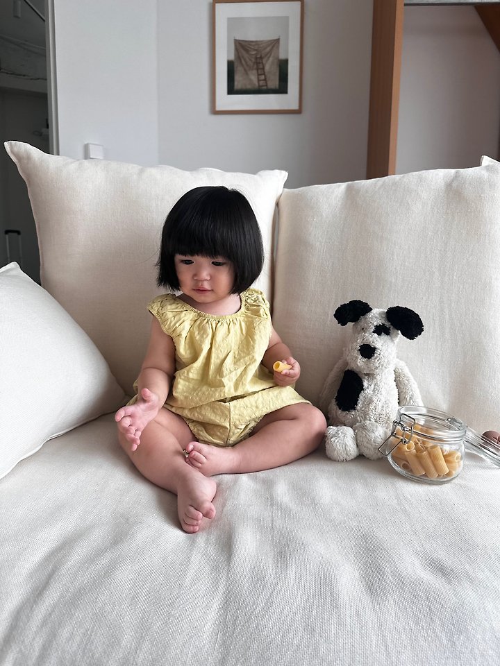 Ko And Ko - Korean Baby Fashion - #onlinebabyboutique - Bubble Banding Top - 6