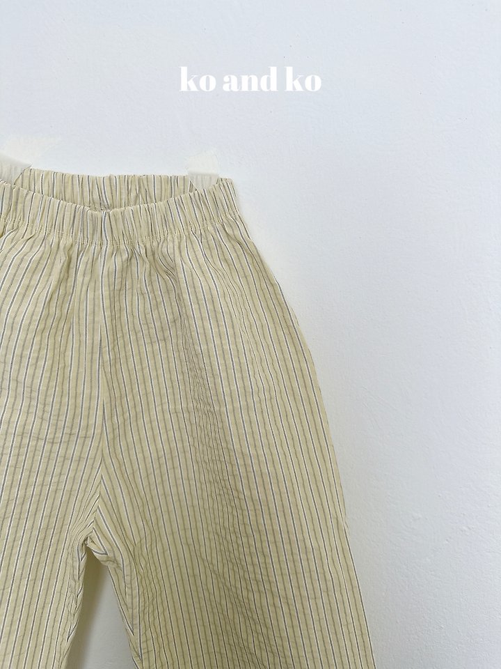 Ko And Ko - Korean Baby Fashion - #onlinebabyboutique - Vacation Pants - 5