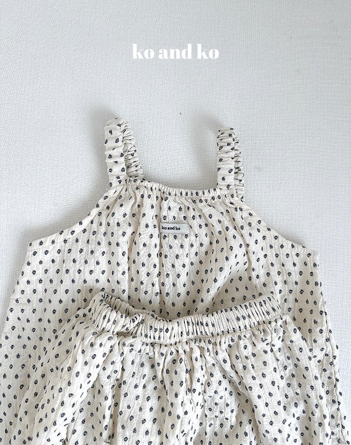Ko And Ko - Korean Baby Fashion - #onlinebabyshop - Dot Short Bloomers - 9