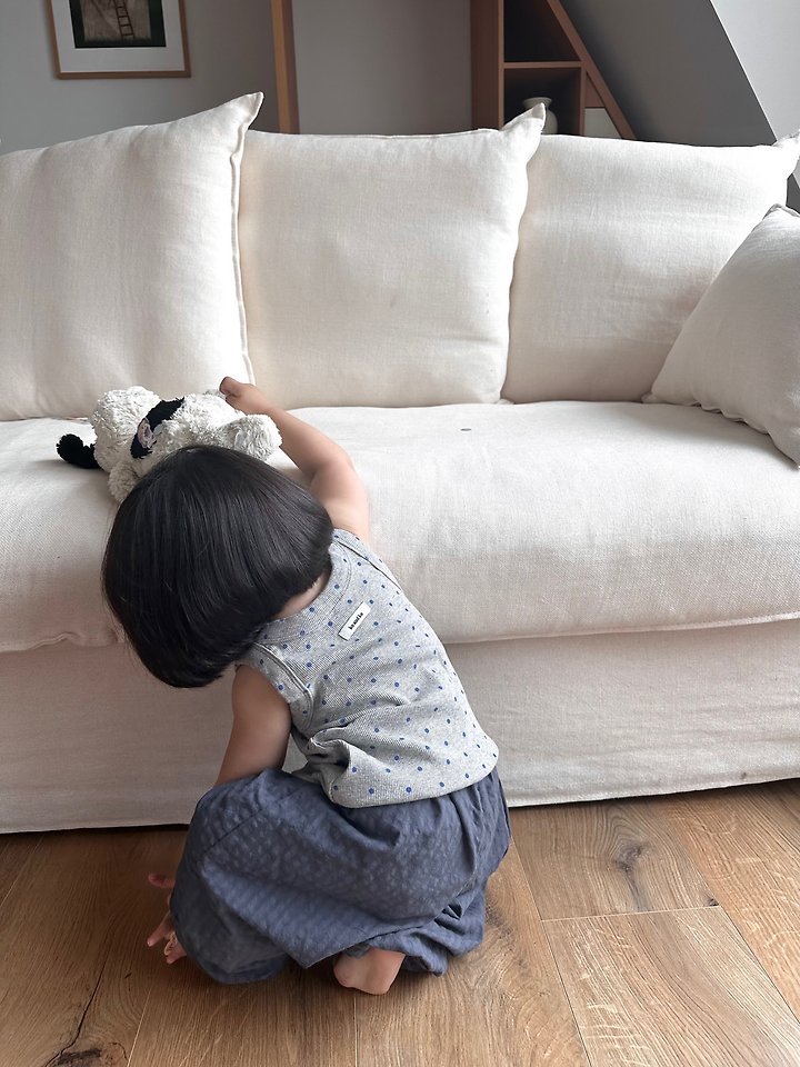 Ko And Ko - Korean Baby Fashion - #onlinebabyshop - Circle Sleeveless Top - 11