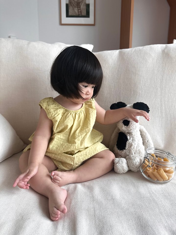 Ko And Ko - Korean Baby Fashion - #onlinebabyshop - Bubble Banding Top - 7