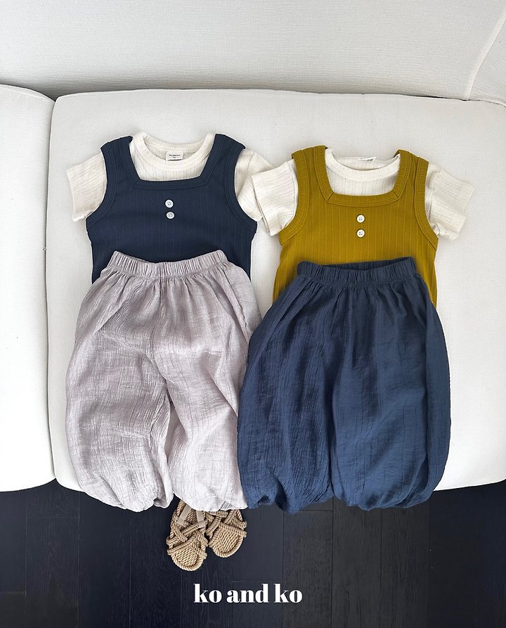 Ko And Ko - Korean Baby Fashion - #smilingbaby - Pleated Bloomers - 5