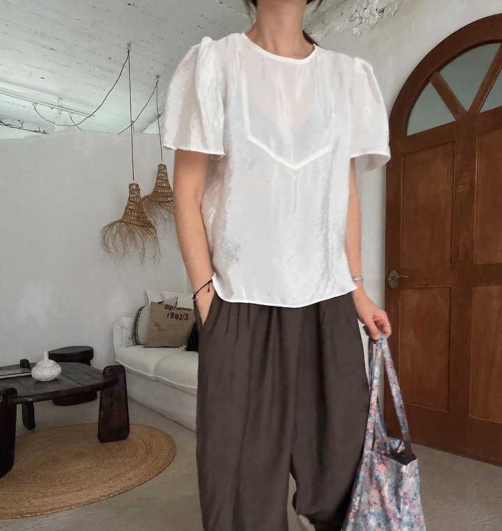 Lagrass - Korean Women Fashion - #momslook - Via Blouse