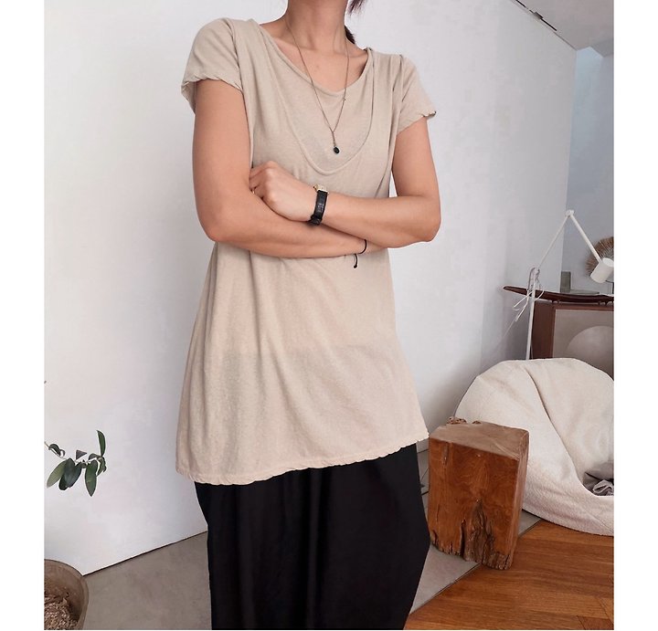 Lagrass - Korean Women Fashion - #momslook - Cooling Tee