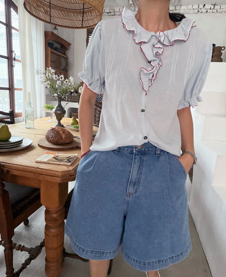Lagrass - Korean Women Fashion - #momslook - Jeremy Blouse - 12