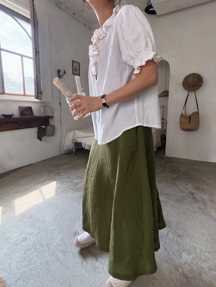 Lagrass - Korean Women Fashion - #momslook - Jeremy Blouse - 6