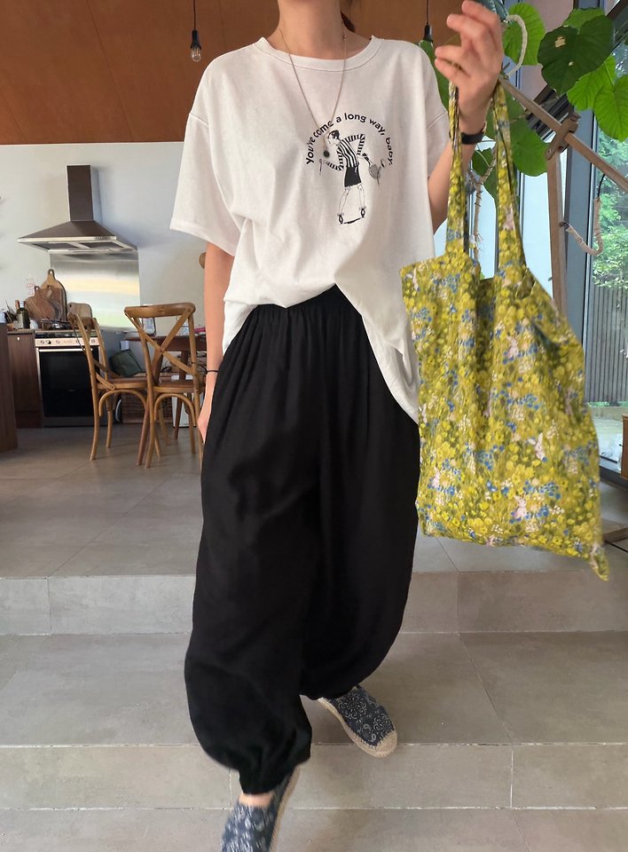 Lagrass - Korean Women Fashion - #momslook - Long Way Tee - 9