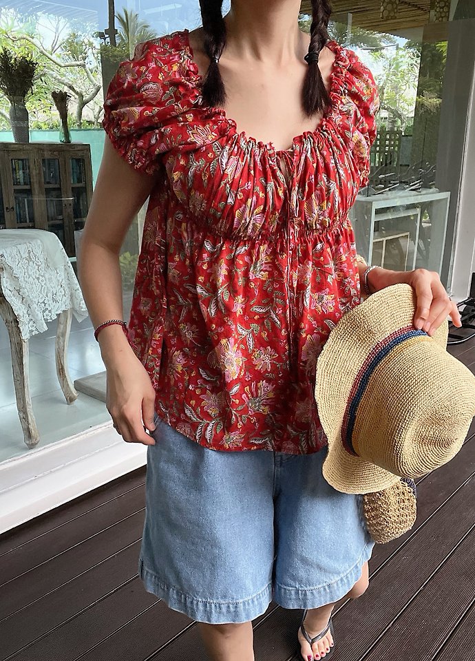 Lagrass - Korean Women Fashion - #momslook - Ribe Blouse - 2