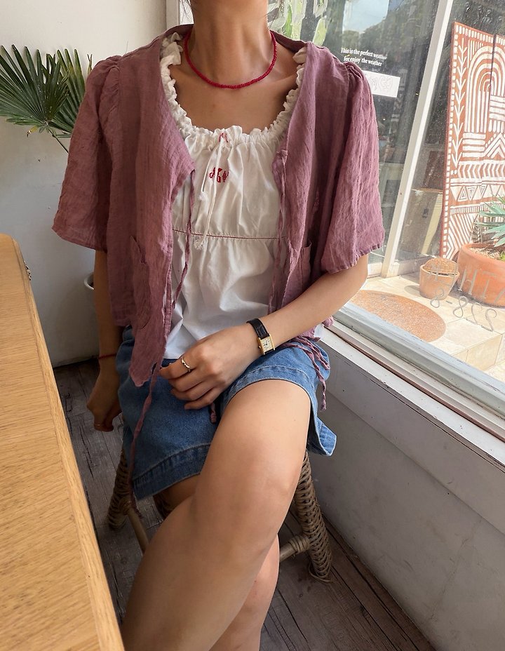 Lagrass - Korean Women Fashion - #momslook - Broom Jacket - 7
