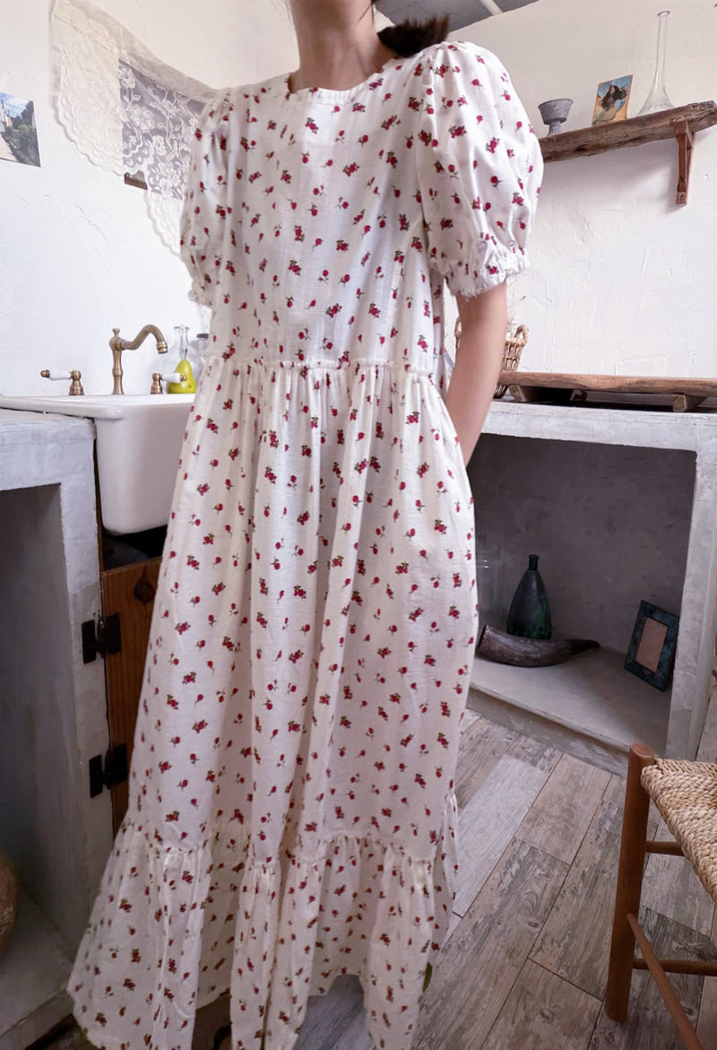 Lagrass - Korean Women Fashion - #momslook - Rose One-piece - 10