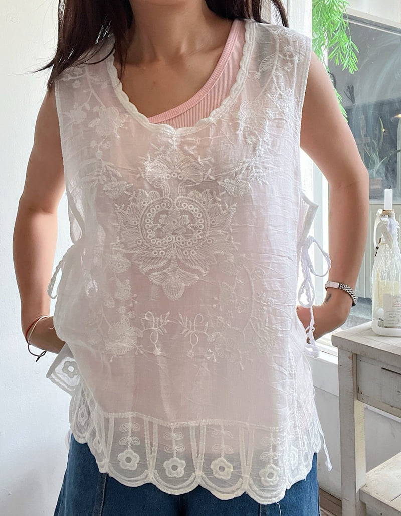 Lagrass - Korean Women Fashion - #momslook - Pleat Blouse - 5
