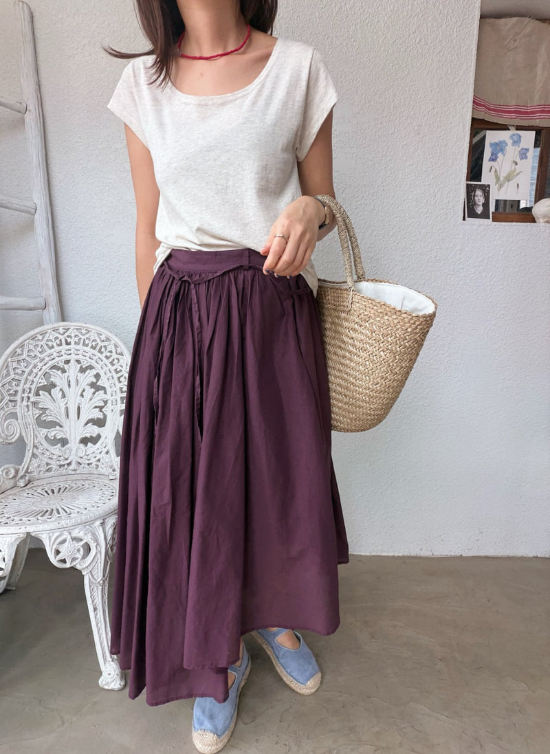 Lagrass - Korean Women Fashion - #momslook - Return Tee - 5