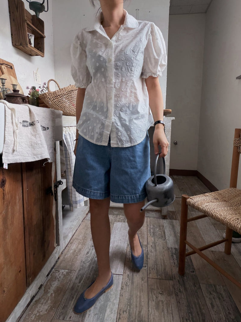 Lagrass - Korean Women Fashion - #pursuepretty - Songi Embroidered Blouse - 8
