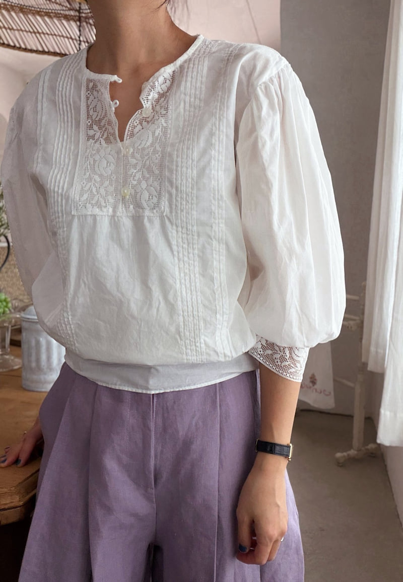 Lagrass - Korean Women Fashion - #pursuepretty - Harvey Blouse - 6
