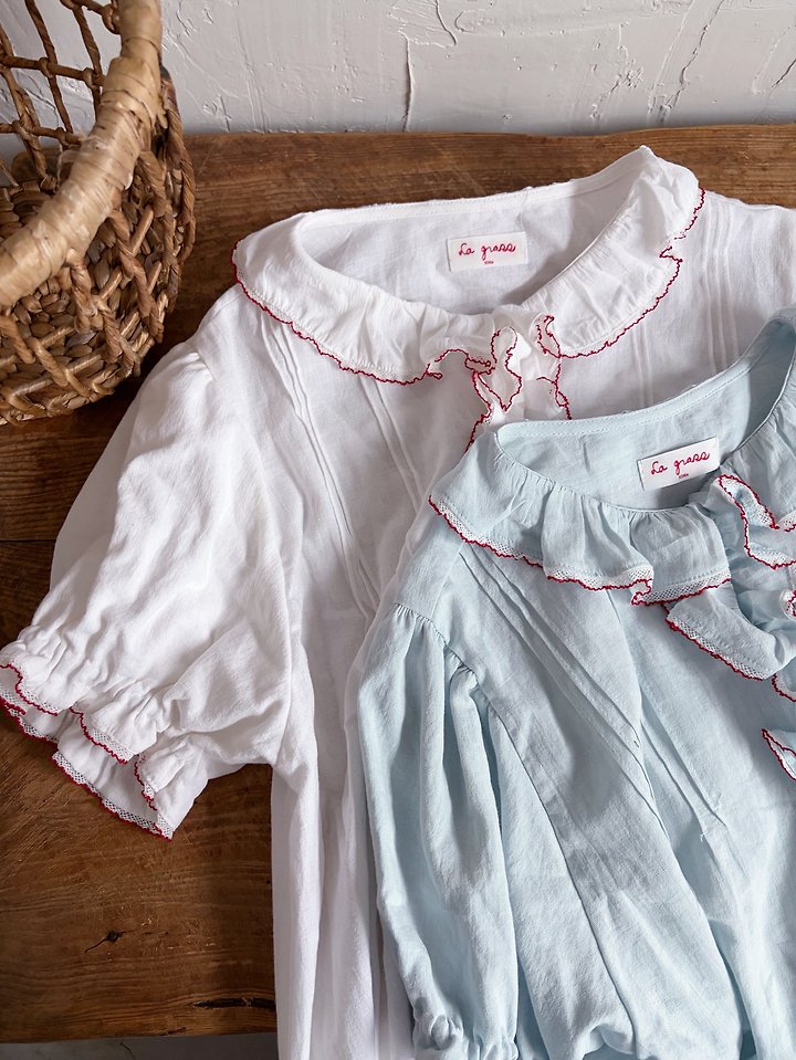 Lagrass - Korean Women Fashion - #restrostyle - Jeremy Blouse