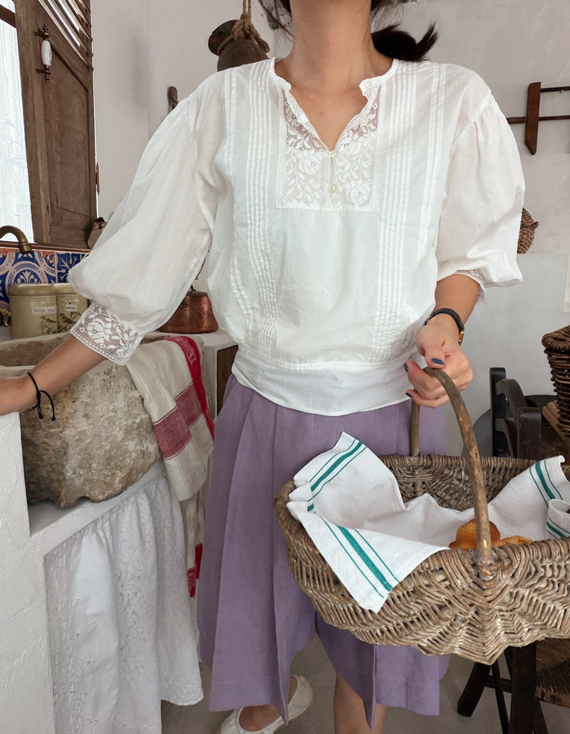 Lagrass - Korean Women Fashion - #restrostyle - Harvey Blouse - 7