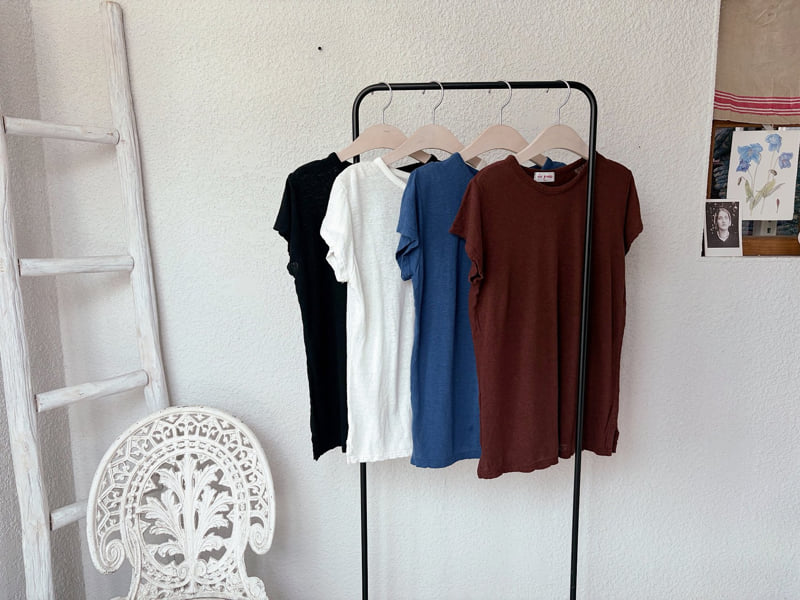 Lagrass - Korean Women Fashion - #restrostyle - Elma Tee - 6