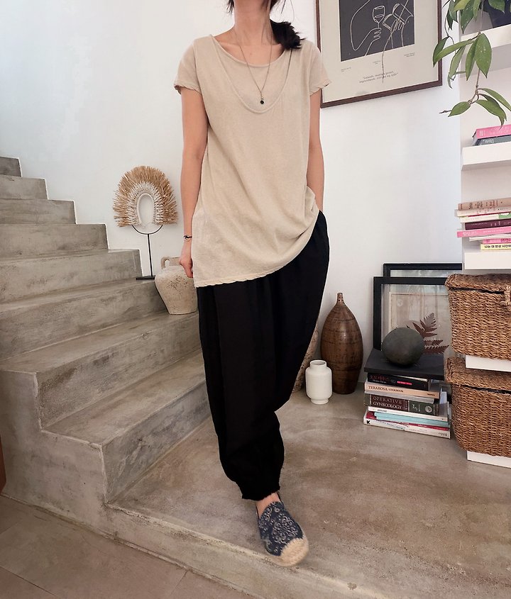 Lagrass - Korean Women Fashion - #romanticstyle - Cooling Tee - 7