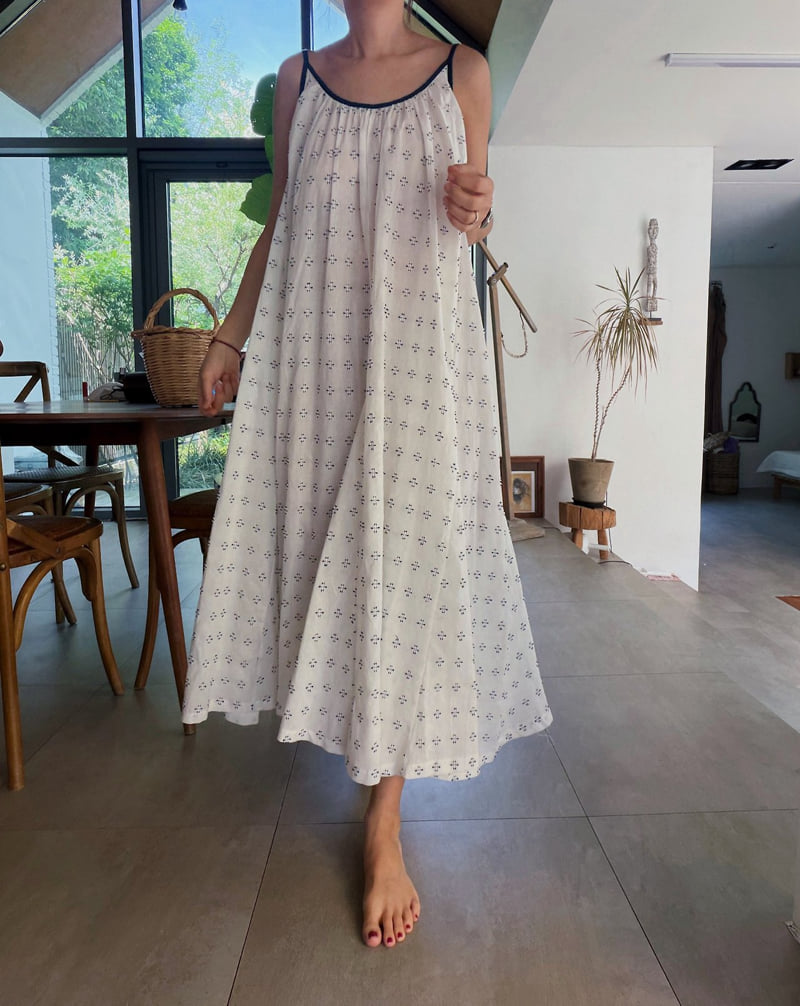 Lagrass - Korean Women Fashion - #romanticstyle - Leme One-piece - 6