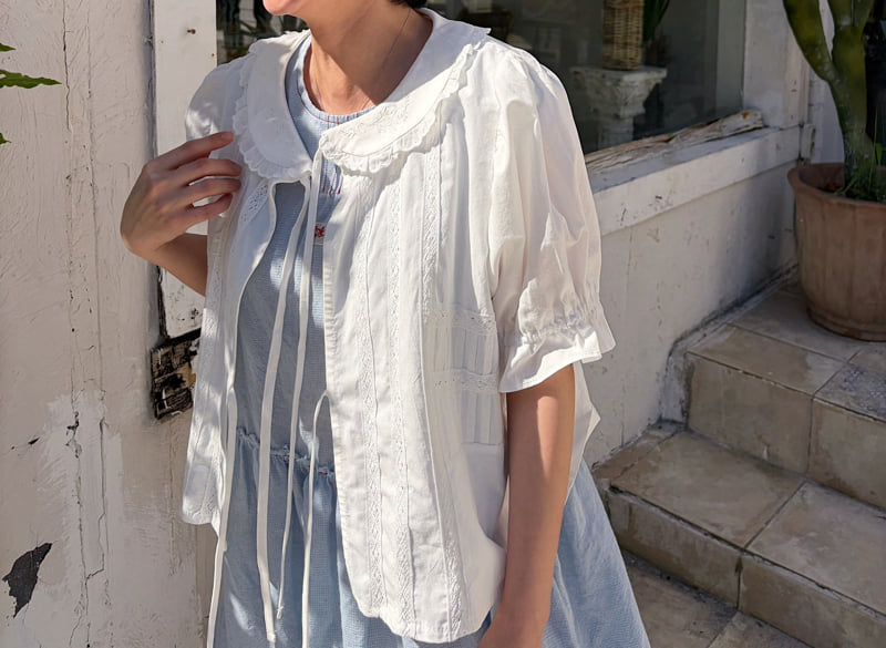 Lagrass - Korean Women Fashion - #shopsmall - Hari Blouse - 3
