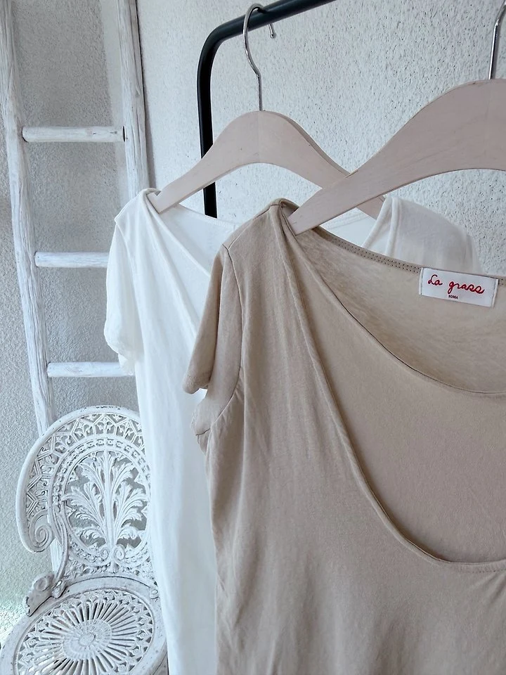 Lagrass - Korean Women Fashion - #thatsdarling - Cooling Tee - 9