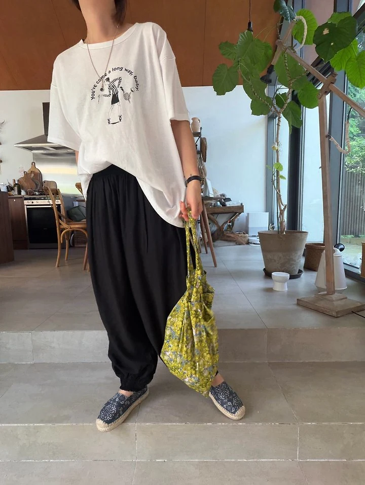 Lagrass - Korean Women Fashion - #thatsdarling - Long Way Tee - 3
