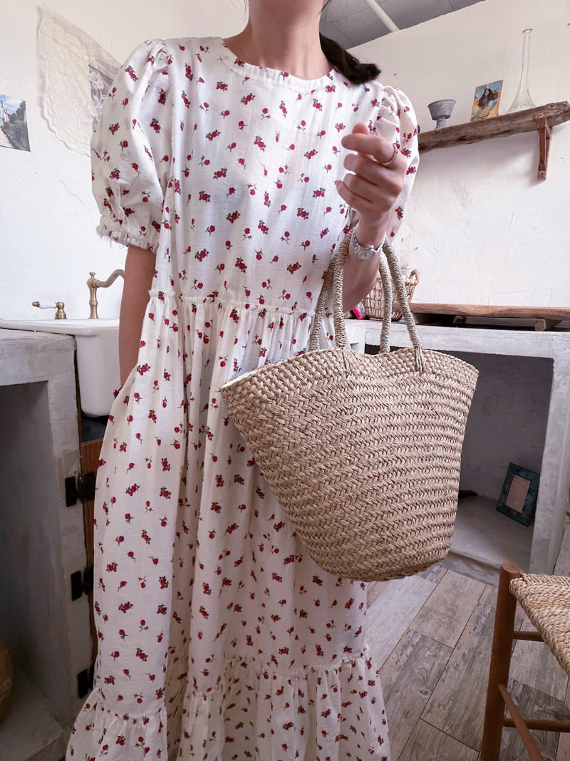 Lagrass - Korean Women Fashion - #thelittlethings - Rose One-piece - 9