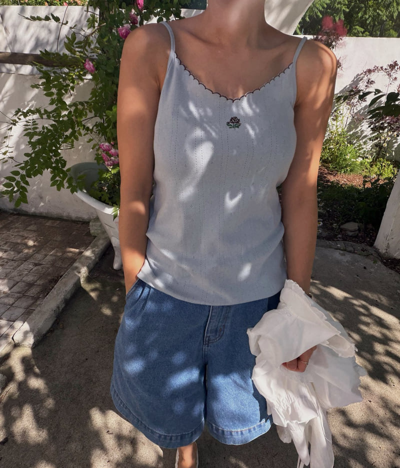 Lagrass - Korean Women Fashion - #thatsdarling - Skull Sleeveless Top - 4