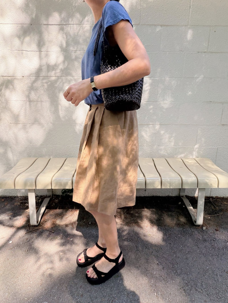 Lagrass - Korean Women Fashion - #vintageinspired - Rima Shorts - 5