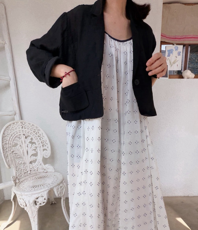 Lagrass - Korean Women Fashion - #vintageinspired - Leme One-piece - 2