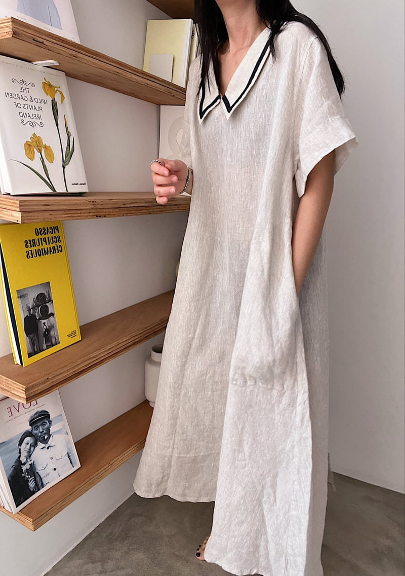 Lagrass - Korean Women Fashion - #vintageinspired - Shirley One-piece - 4