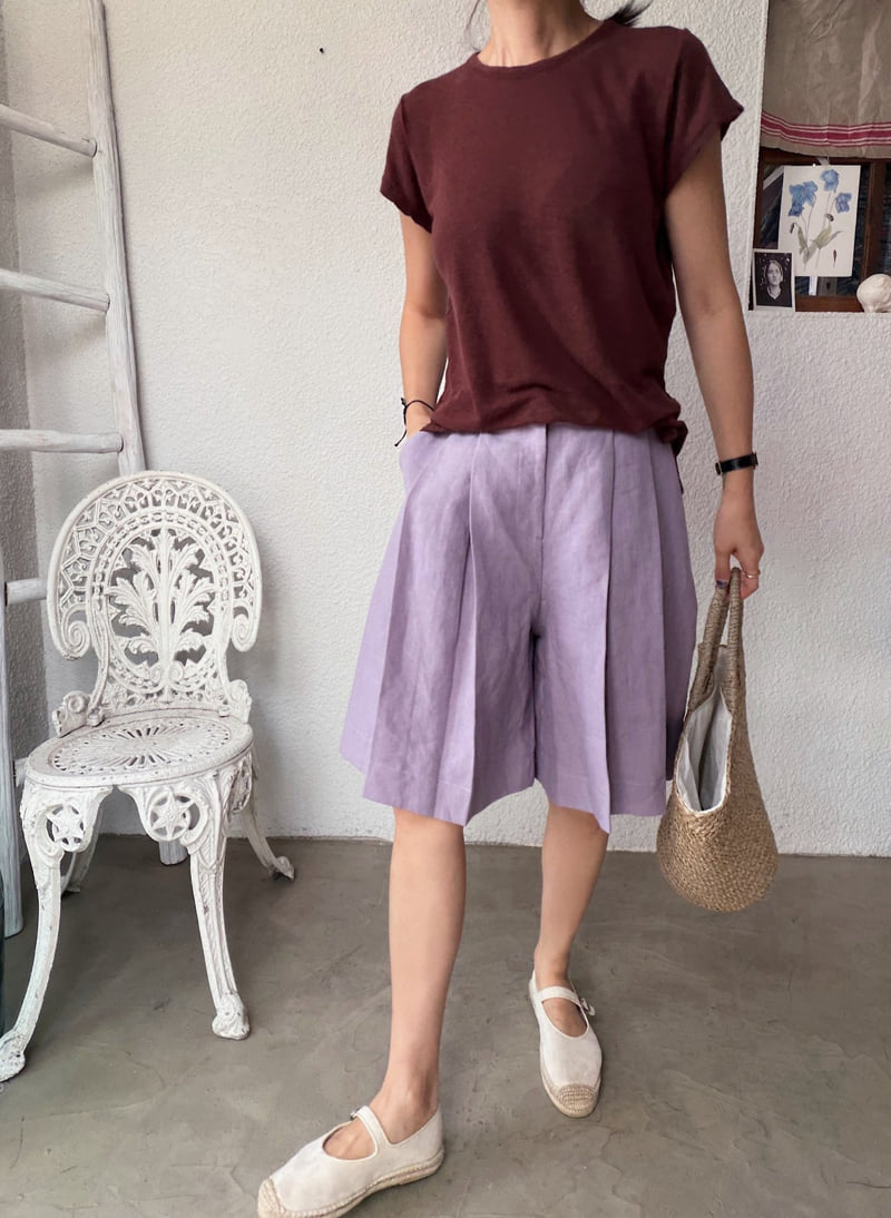 Lagrass - Korean Women Fashion - #vintagekidsstyle - Rima Shorts - 6