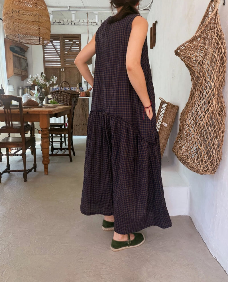Lagrass - Korean Women Fashion - #womensfashion - Better Check One-piece - 11
