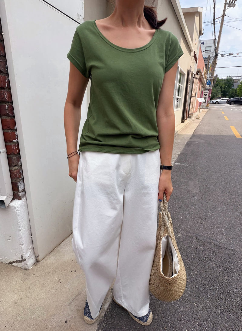 Lagrass - Korean Women Fashion - #womensfashion - Return Tee - 7