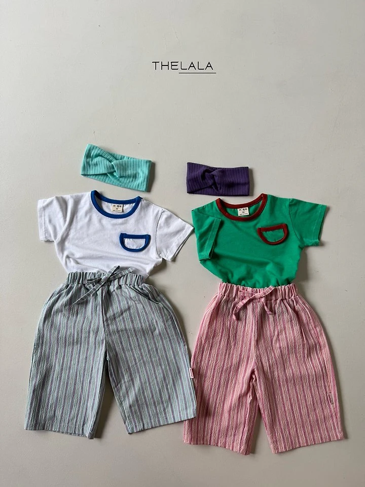 Lala - Korean Baby Fashion - #babyboutique - Pocket Tee - 10