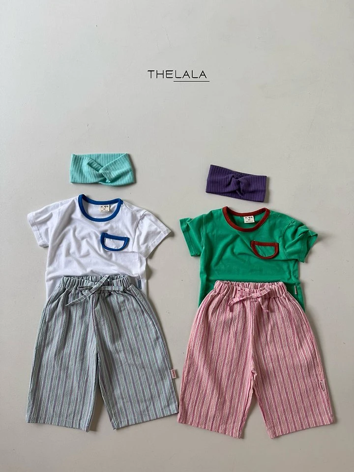 Lala - Korean Baby Fashion - #babyboutique - Pocket Tee - 9