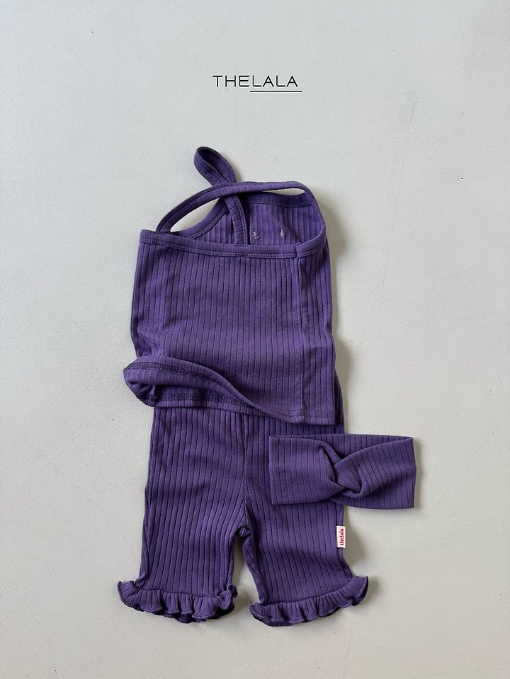 Lala - Korean Baby Fashion - #babyboutique - Purple Pants - 7
