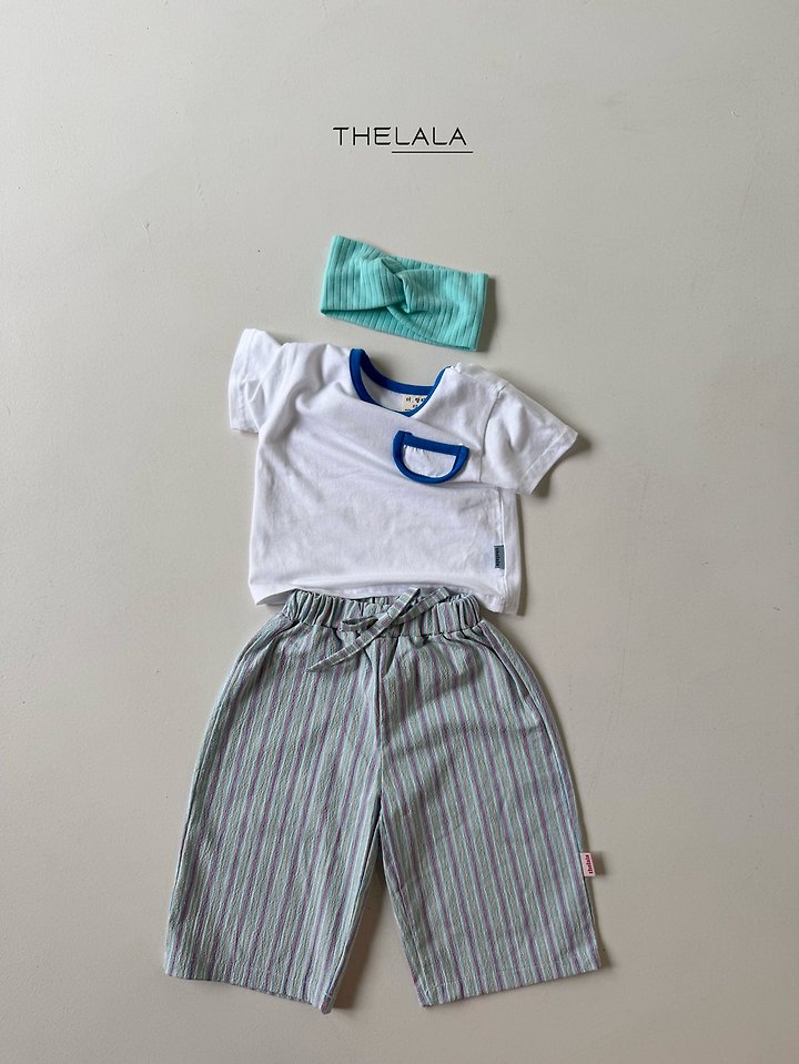 Lala - Korean Baby Fashion - #babyboutiqueclothing - Pocket Tee - 11