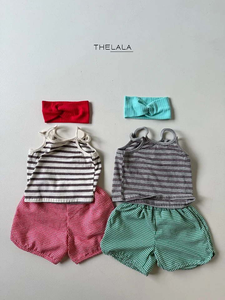 Lala - Korean Baby Fashion - #babyboutiqueclothing - Onion Ring Sleeveless Top - 8
