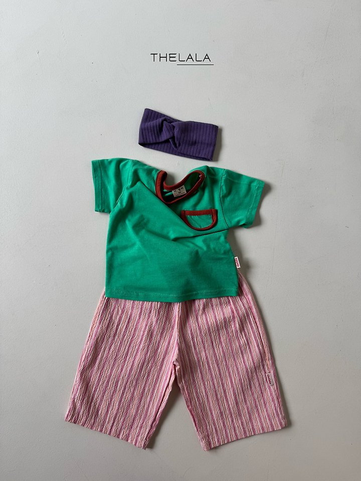 Lala - Korean Baby Fashion - #babyclothing - Pocket Tee - 12
