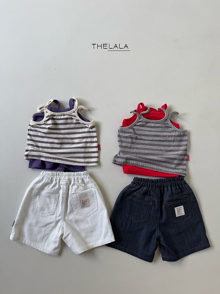 Lala - Korean Baby Fashion - #babyclothing - Purple Sleeveless Top - 11