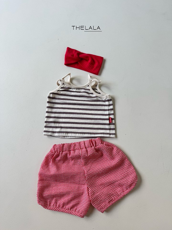 Lala - Korean Baby Fashion - #babyclothing - Onion Ring Sleeveless Top - 9