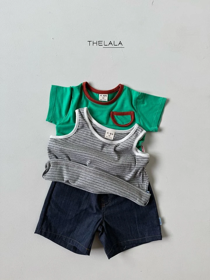 Lala - Korean Baby Fashion - #babyfashion - Indigo Pants - 11