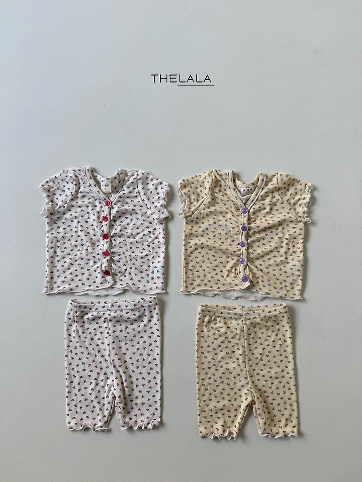 Lala - Korean Baby Fashion - #babyfashion - Cherry Set