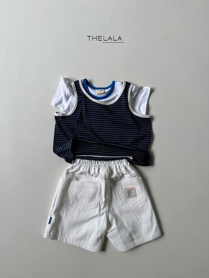 Lala - Korean Baby Fashion - #babyfever - Indigo Pants - 12